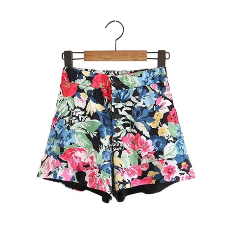 2018 Summer Women Shorts Casual Bohemian Sexy Plus Size Cotton High Waist Shorts Skirts Plaid