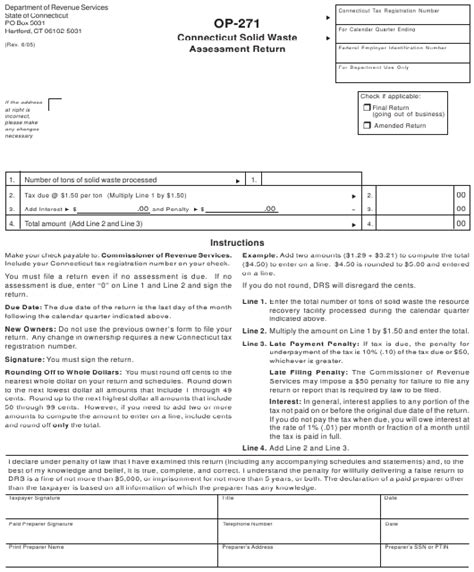 Form Op 271 Fill Out Sign Online And Download Printable Pdf