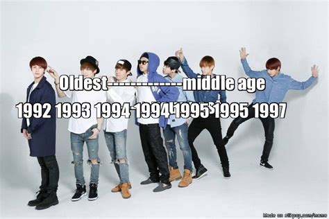 The international age of bts members(2020) are: BTS | In case you didn't know who was born when | Bts ...
