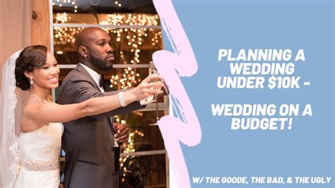 Planning A Wedding Under 10000 Wedding On A Budget Youtube