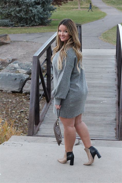 grey sweater dress on repeat grey sweater dress grey sweater fashion
