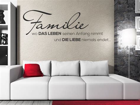 Gleich den schönen spruch reich der träume mit tollen sternen ansehen! Familiensprüche als Wandtattoo - Spruch Wandtattoos für ...