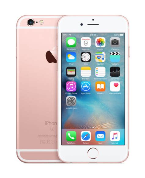 Apple Iphone 6s 32gb Unlocked Smartphone Rose Gold A1633 For Sale
