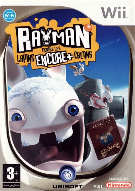 Rayman Raving Rabbids 2 2007 Box Cover Art Mobygames