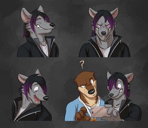Commission Anima S Expression Sheet By Temiree On Deviantart Anthro