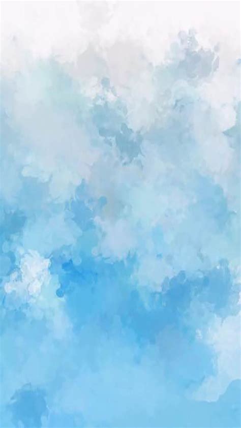 Bluewatercolorgradualchangegradienthd Pastel Background Wallpapers