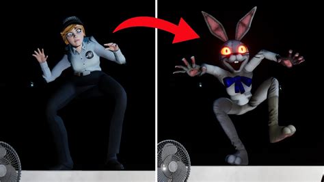 Vanessa Transforms Into Vanny Behind The Desk Five Nights At Freddys