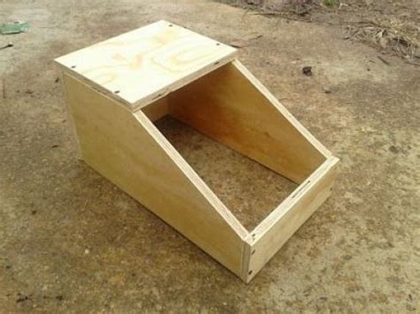 How To Build Rabbit Nest Boxes Homegrown Chickenhouses Rabbit Nest