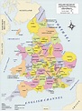 Mapa de Inglaterra | Inglaterra Actual, Antigua y Turística | Descargar ...