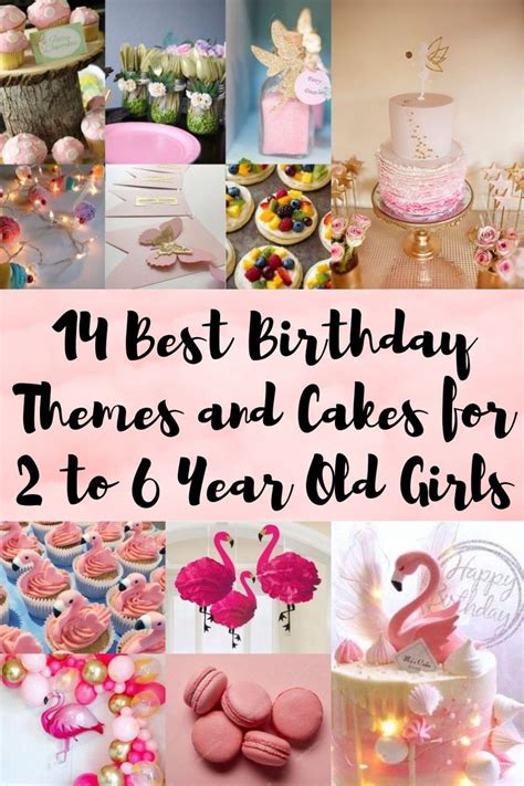 14 Best Birthday Themes And Cakes For 2 To 6 Year Old Girls Award