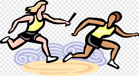 Lari estafet merupakan olahraga cabang lari yang membutuhkan lebih dari satu orang pelari untuk memainkannya, karena dilakukan secara sambung menyambung dalam satu regu, sambil membawa tongkat sampai garis finis. Gambar Animasi Orang Main Lari Estafet : Estafet Gif ...