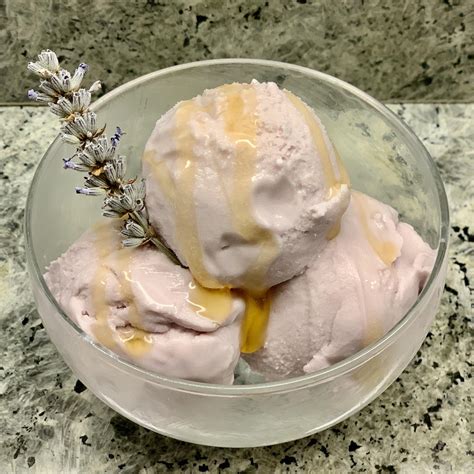 Honey Lavender Ice Cream Ricecreamery