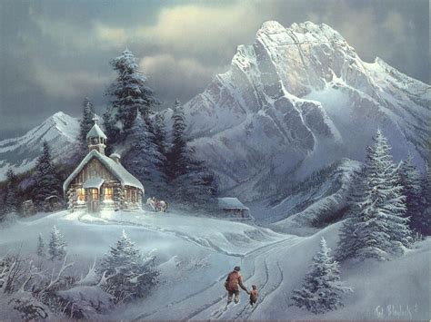 46 Widescreen High Resolution Winter Wallpaper On