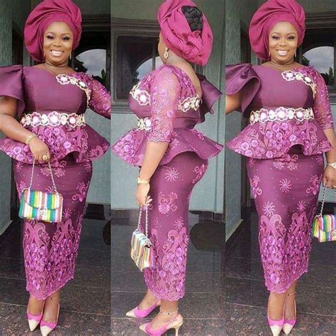 Lace Skirt And Blouse Styles For Ladies Fashion Nigeria