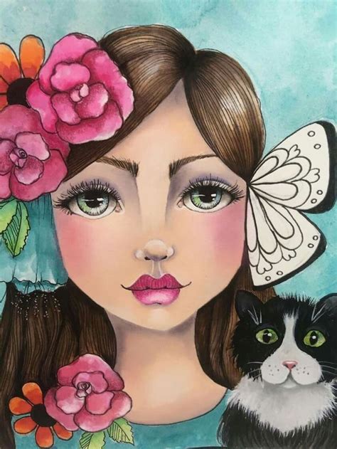 Pin By Becky Carver On Big Eyes Art In 2023 Whimsical Art Paintings