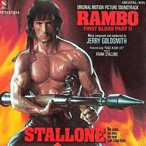 (rambo first blood part ii) was eventually altered by its star in order to accommodate his rightwing vision of the vietnam conflict. Rambo First Blood Part II Soundtrack (1985)