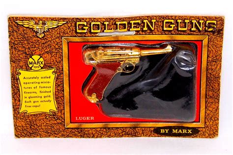 Vintage Golden Guns By Marx 9 Mm Lugar Toy Cap Gun Mad Flickr