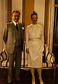 Queen Margrethe and her husband Prince Consort Henrik photographed ...
