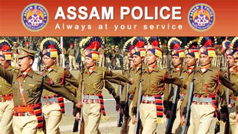 Assam Police Jail Warden Notification Out Assam Police
