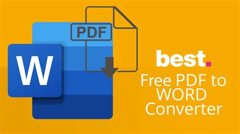 Free PDF To Word Doc Converter