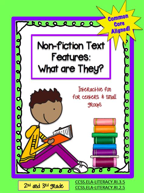 Boom Cards Reading Activities And Nonfiction Text Features Printables
