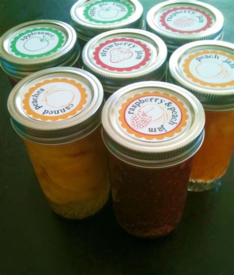 There is plenty of room to add specifics and the date of your creation. A Frugal Life: Ten Awesome Free Printable Canning Labels