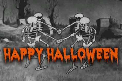 Dancing Skeletons Happy Halloween  Pictures Photos And Images For