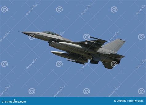 F 16 Fighting Falcon Jets Models Fly Through Clouds Royalty Free