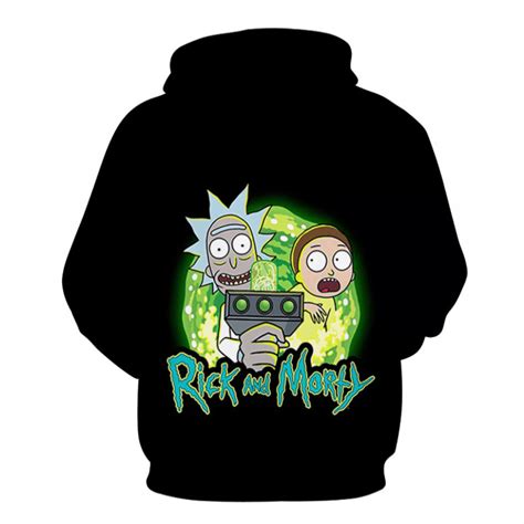 Rick And Morty Anime Hoodie I Fairypocket Wigs