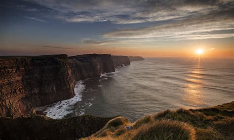 Sunset At The Cliffs Of Moher Bryan Hanna Irish Landscape Photography