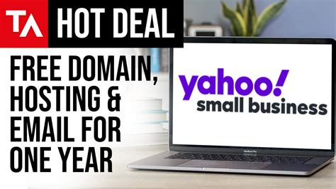 get free web hosting for a year with yahoo small business deal tech advisor