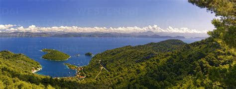 Croatia Dalmatia Dubrovnik Neretva Mljet Island Harbour Of