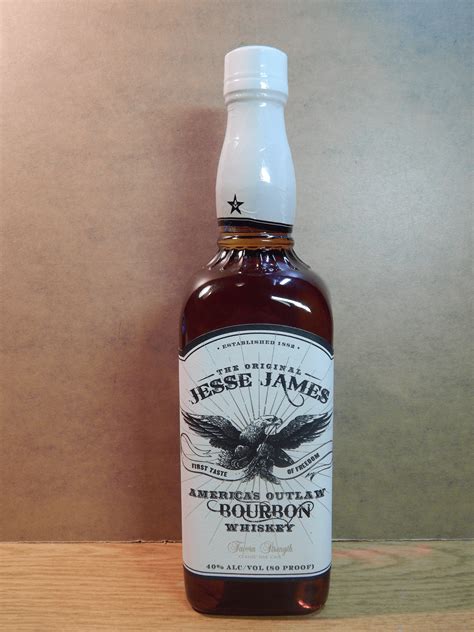 The Original Jesse James Americas Outlaw Bourbon Whiskey 750ml