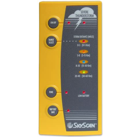 Skyscan Lightning Detector Sports Advantage
