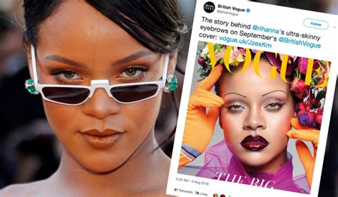Rihannas Skinny Eyebrows Called ‘cultural Appropriation National Review