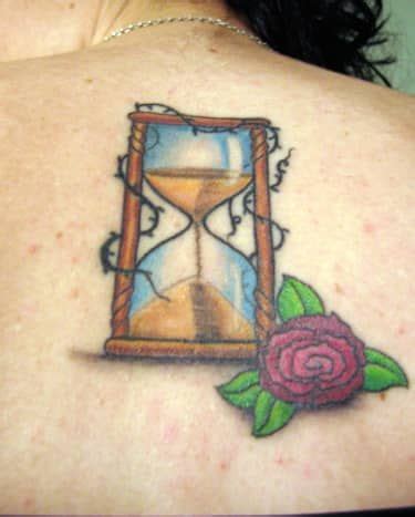 Hourglass Tattoos Design Ideas And Meanings TatRing Tattoos