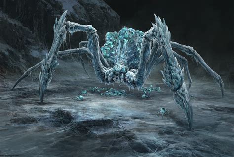 Pin By Loky On Freeze Frost Snow Ice Creature Concept Art