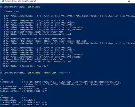 Previous Command History In Powershell Windows Os Hub