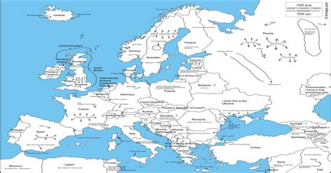 {label gallery} get some ideas to make labels for bottles, jars, packages, products, boxes or classroom activities for free. A map of Europe, with capital cities. (As labeled by an American). : MapsByForeigners