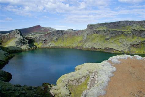 Scenic Lake In Iceland Image Free Stock Photo Public Domain Photo