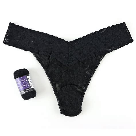 Hanky Panky Plus Size Thong 4811x Lace And Day