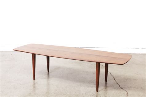 Then add candles and coasters to complete the look. Stunning Mid Century Modern Walnut Coffee Table | Vintage ...