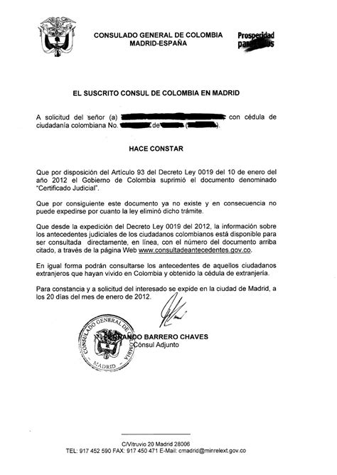 Certificado De Antecedentes Penales Colombia My Xxx Hot Girl