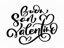 feliz día de san valentín en italiano buon san valentino. texto de ...