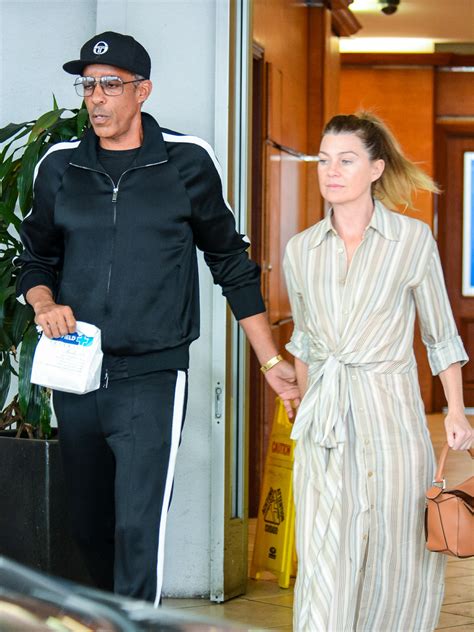 Ellen Pompeo and Husband Chris Ivery Go Shopping