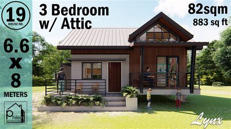 3 Bedroom Bahay Kubo With Attic 82sqm Modern Bahay Kubo Youtube