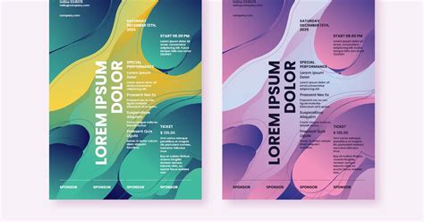 Abstract Poster Template Graphic Templates Envato Elements