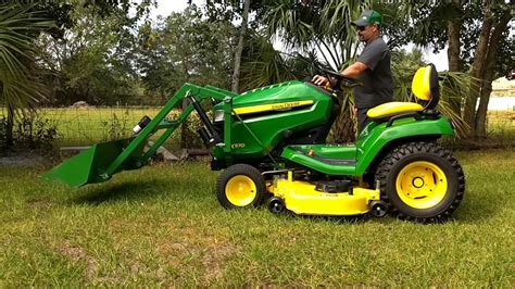 John Deere Lawn Tractor With Loader Used Tractor For Sale In 2020