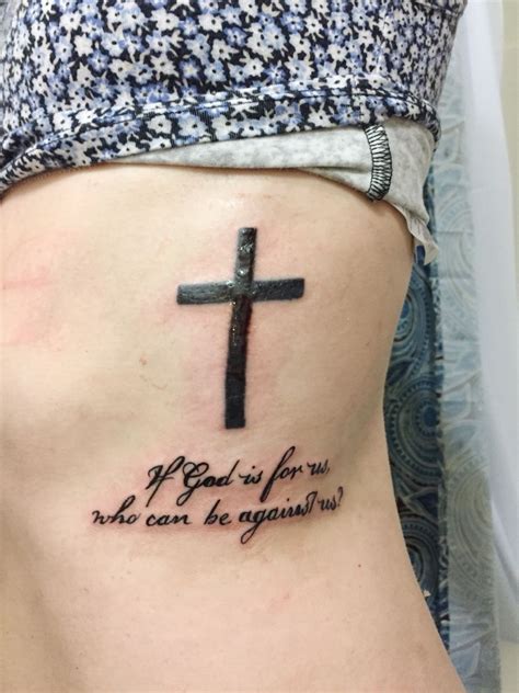 If God Is For Us Who Can Be Against Us Romans 831 Cute Tattoos