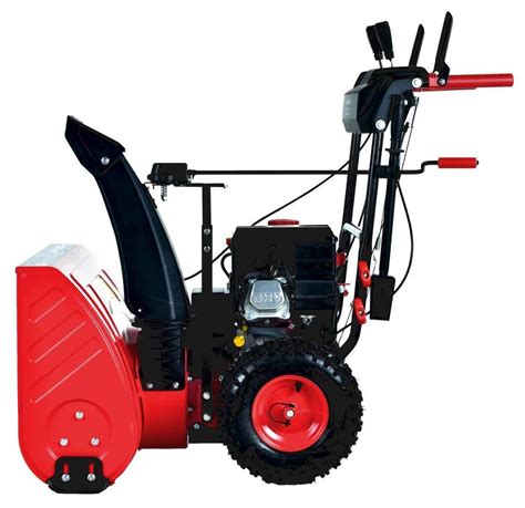 Powersmart Pss2240 24 In 212cc 2 Stage Electric Start Gas Snow Blower